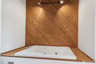 The jetted tub