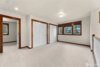 Upstairs bonus room