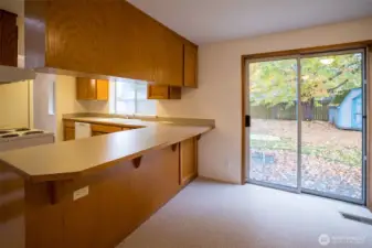 Kitchen with Eating Bar