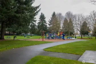 Park and walking in Neighborhood