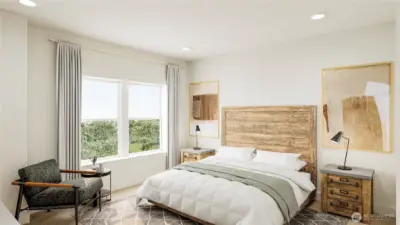 Secondary Bedroom - Façade, Ext Colors, Interior Photos & Floor Plans for illustrative purposes only. Actual Facade, Ext Colors, Interiors & Floor Plans may differ.)