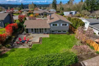 Space to relax, play, or garden.