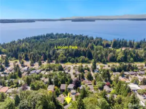 Great neighborhood so close to all that Lincoln Park offers, including beachside walks with views of the Fauntleroy Ferries, Colman Salt Water pool in the summers, and walking, running and biking trails, playfields and play grounds.