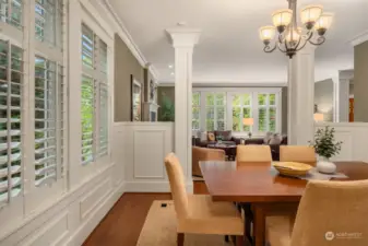 Don't miss all the millwork throughout the home.