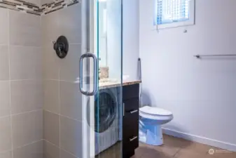 Laundry/Bathroom with shower - Main Level