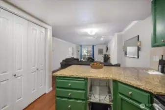 Kitchen & Living Room
