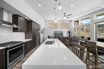 Chefs Kitchen, Custom Cabinetry, Stainless Appliances