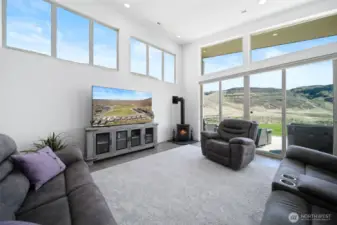 Open Concept, Large Picture Windows, Natural Light