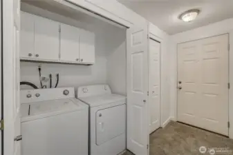Entry Laundry Closet