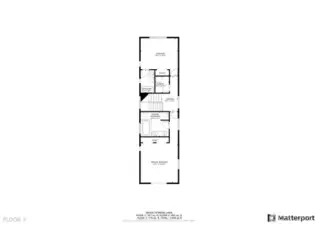 Upper Level with 2 suites & Laundry Room