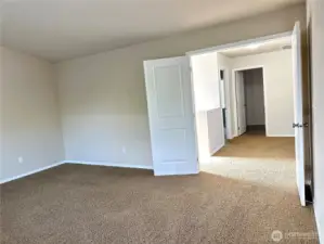 French door access to the Primary Bedroom is a tasteful touch.