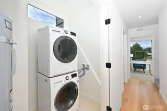 Laundry area.