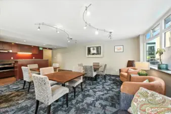 Community space for gatherings.