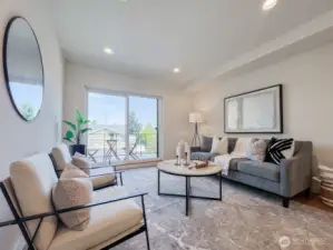 Open main floor living area
