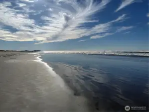 Ocean beach is a short walk away