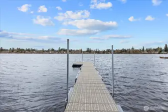 Deeded Silver Lake access with 1/30 ownership interest in shared shorelines with dock access.