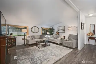 Amazon space and light and bright.