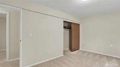 Another view of the second downstairs guest bedroom.