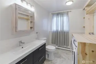 Laundry / half bathroom (Lower)