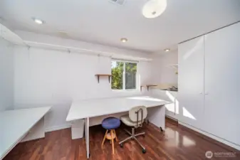 Craft room with sink