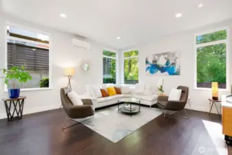 Great space, views to the greenbelt backyard