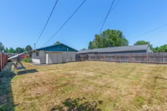 Fenced Yard
