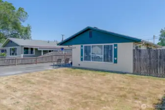 Front looking North