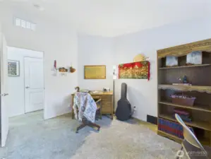The ceilings offer generous height and makes this space feel spacious.