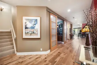 Step inside—this inviting entrance makes you feel at home right away.