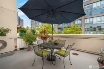Sit back and relax on your private rooftop terrace!