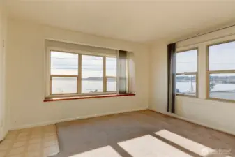 unit 101 living room with views