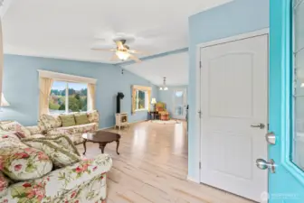 View from front door