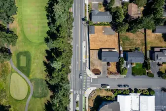 Just across the road from Inglewood Golf Club