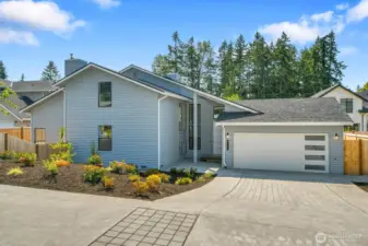 Extensively remodeled with new paint inside and out, new flooring, new roof, new  lighting, new appliances, added 2-car garage and a 1 bedroom, 1 bath ADU!