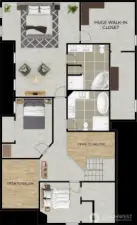 Floor Plan - Upper Floor