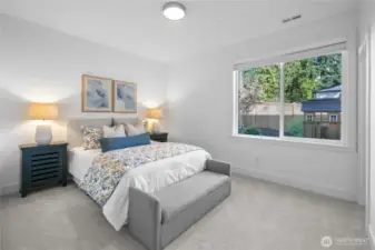 Main floor guest bedroom