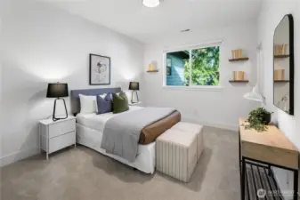 Second upper level bedroom