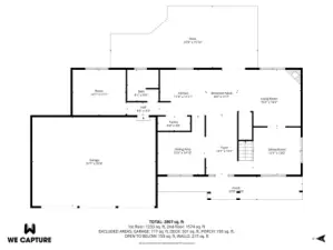 Main floor floorplan