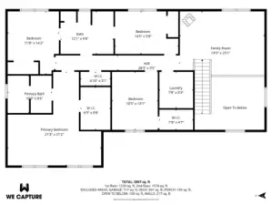 Second story floorplan