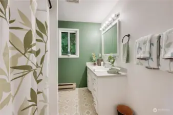 3rd bathroom with shower
