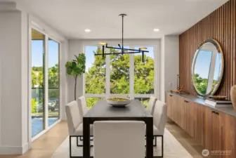 Photos are of Model Home Unit 201