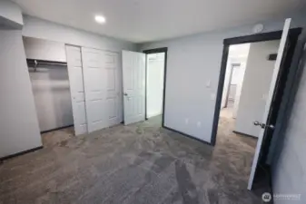 bedroom with on-suite bathroom