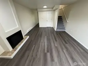 updated flooring townhouse style