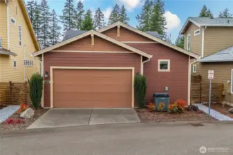 2 car garage.