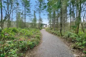 Enjoy over 30 miles of groomed trails throughout Trilogy at Tehaleh.