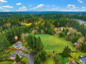 The placement of this home in the community could not be more advantageous for it's quiet privacy, with just three home located in the cul-de-sac, yet the access to the community park provides 3.5 acres of play space positioned practically out your front door.