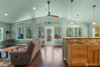 Open concept.