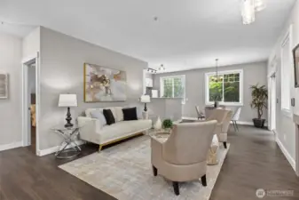 New Flooring, Paint, and Trim Throughout; Open Concept