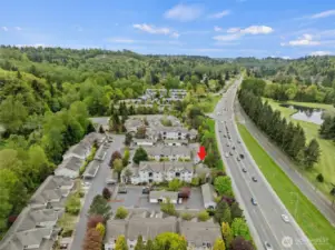 Facing NW on Renton Maple Valley Rd SE