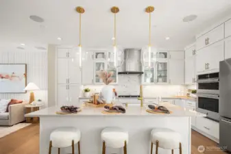 Photos are for illustrative purposes only & depict a different floor plan by Toll Brothers, finishes, or features than the actual home for sale. Actual layout & specifications vary. Home listed for sale (Acadian) is brand new & photos are not yet available.